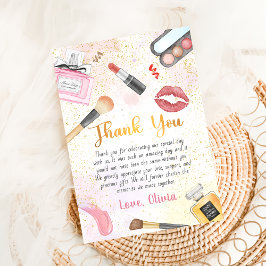 Spa Party Glam Girl Makeup Birthday - tackkort Tack Kort