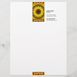 Spa Salon Letterhead Brevhuvud