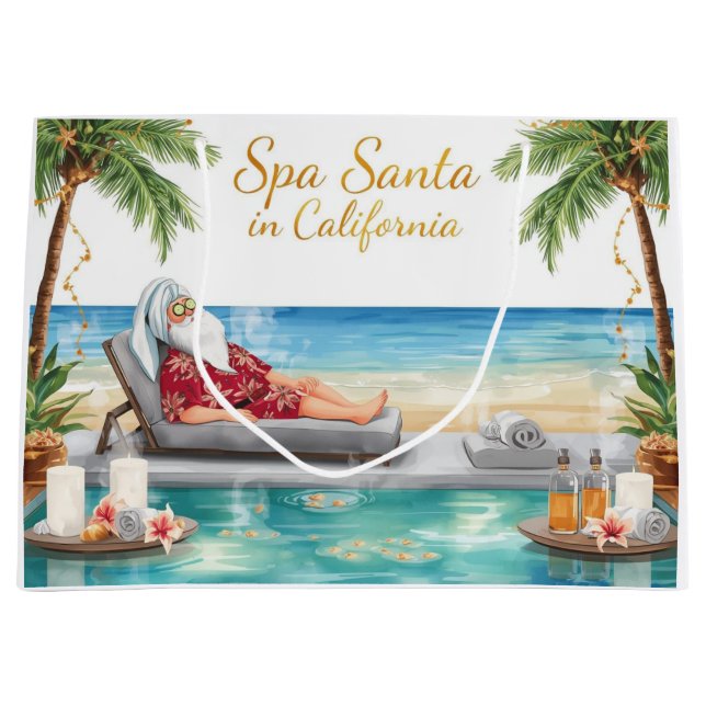 Spa Santa in LA – Merry Christmas  (Framsidan)