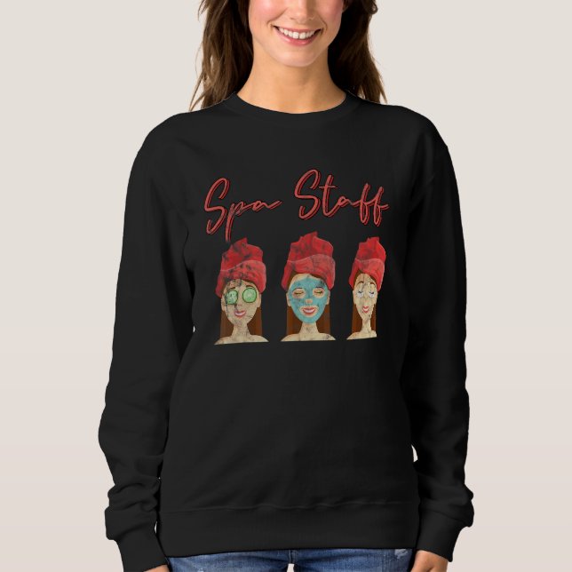 Spa staff Party Squad Esthetician Beautician 1 T Shirt (Framsida)