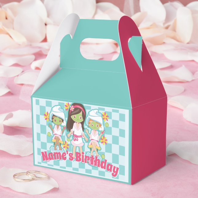 Spa-Thrade Gable-rutor Presentaskar (Bröllop)