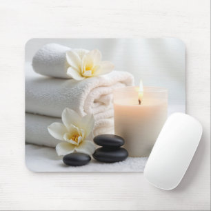 Spa Towels och Magnolia Blommars Musmatta