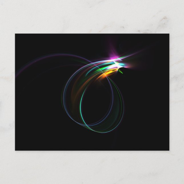 Space 1716 (Flammes) b Vykort (Framsida)