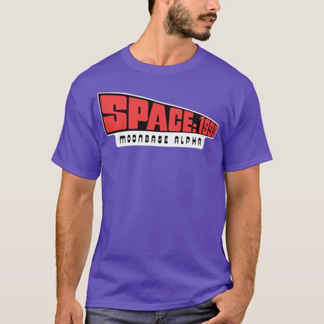 Space 1999, månbas, alfa t shirt (Framsida)