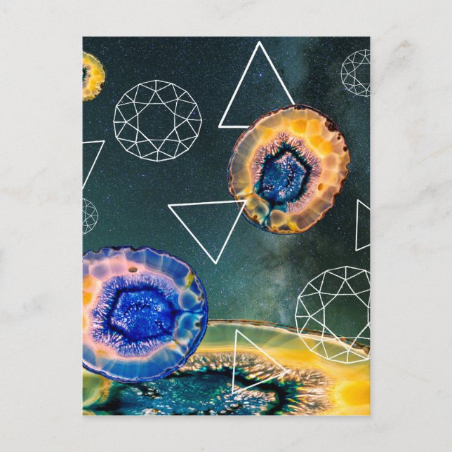 Space Agate Vykort (Framsida)