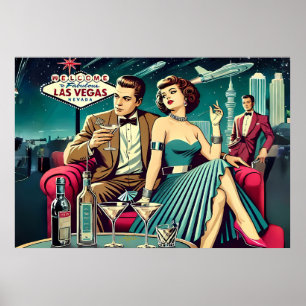 Space Age Las Vegas Martini-fest Poster