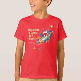 Space Age Santa T Shirt