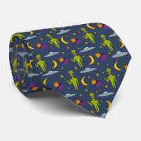 Space Aiens och Flies Saucers Sci-Fi Thmet