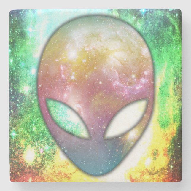 Space Alien Stenunderlägg (Framsidan)