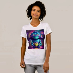Space Alien & Vän T Shirt