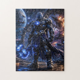 Space Alien Warrior Puzzle Pussel