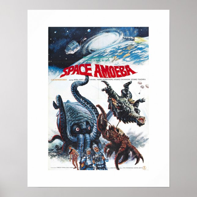 Space Amoeba Poster (Framsidan)