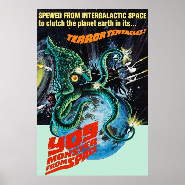 Space Amoeba Poster (Framsidan)