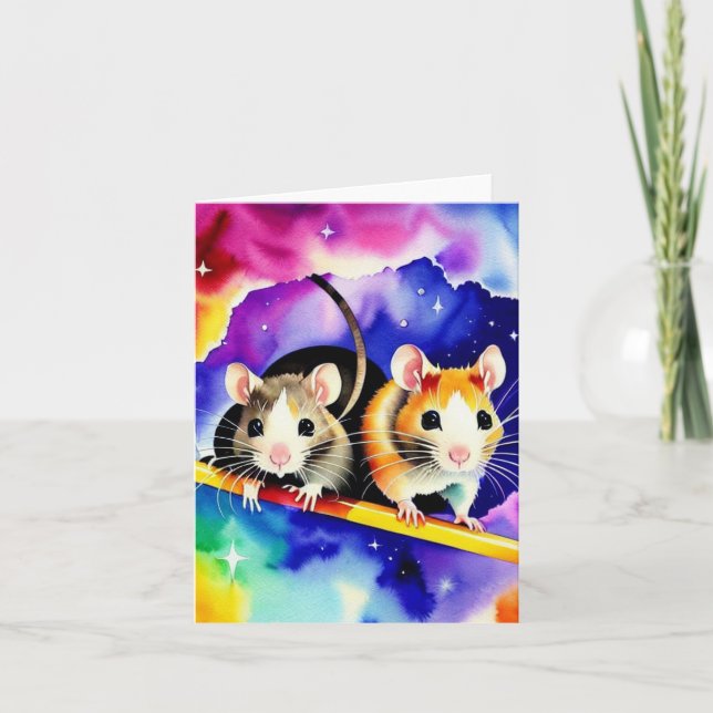 Space Animal Tass I Kort (Framsida)