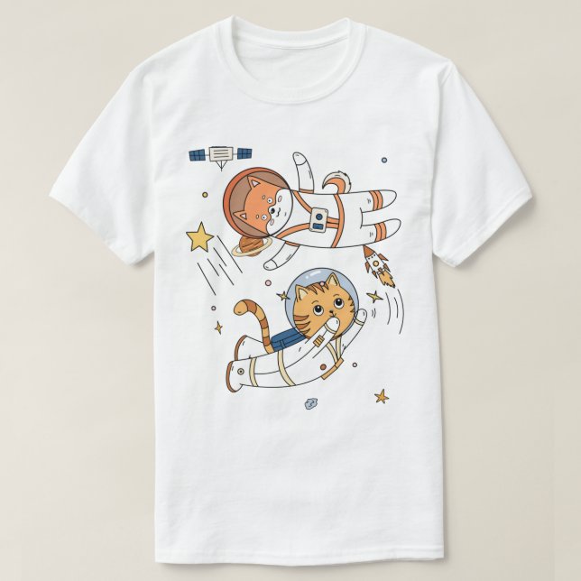 Space Animals T-Shirt (Design framsida)