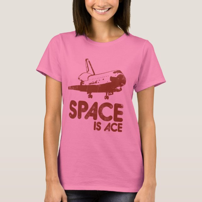 Space är Ace T Shirt (Framsida)