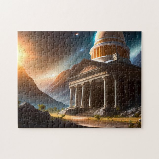 Space Art 2 Photo Puzzles Internet Jigszles Puzzle Pussel (Horisontell)