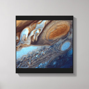 SPACE ART #37 Jupiter Close Up Canvastryck