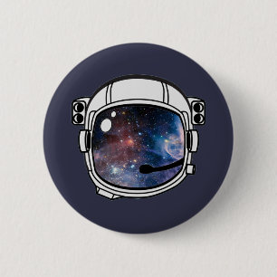 Space Astronaut Helmet Knapp