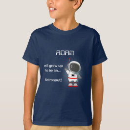 Space Astronaut Mörk T-Shirt