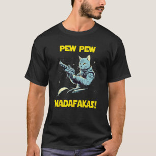 Space Astronaut Pew Madafakas Egyptian Mau Cat T Shirt