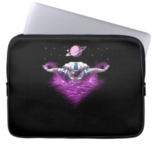 Space Astronaut Swimmer Laptop Fodral