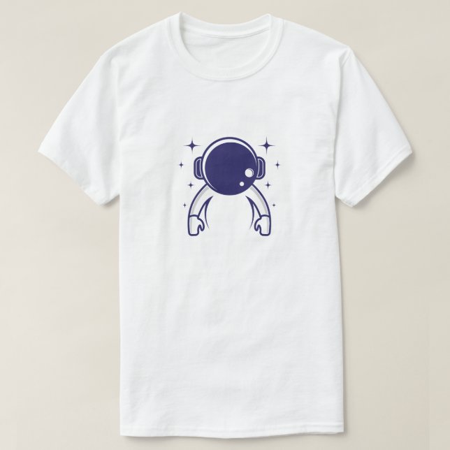 Space Astronaut T-Shirt (Design framsida)