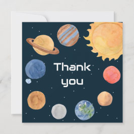 Space Äventyr: Planeter Tack Kort