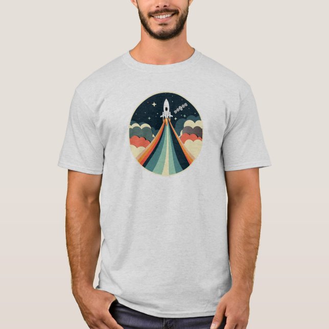 Space Äventyr T Shirt (Framsida)