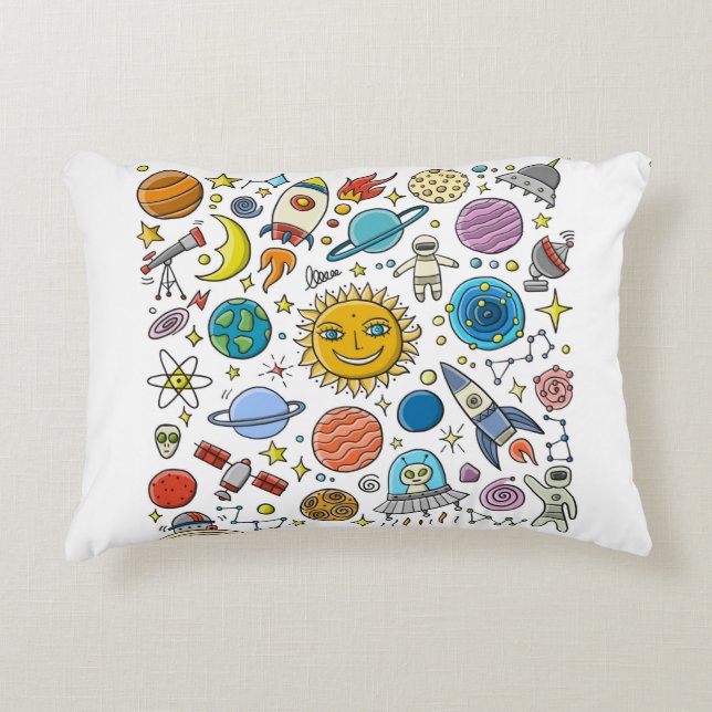 Space Background. Planets of the solar system. Roc Prydnadskudde (Framsidan)