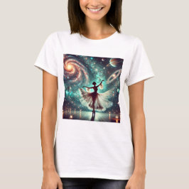 Space ballerina t shirt