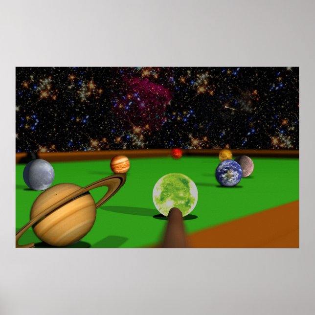 Space Bassäng 2 Poster (Framsidan)