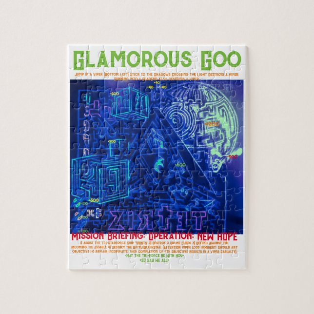 Space Battle Maze Game Puzzle Pussel (Vertikal)