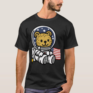 Space Bear Astronaut T Shirt