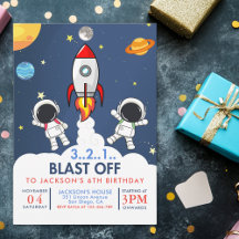 Space Boy Birthday
