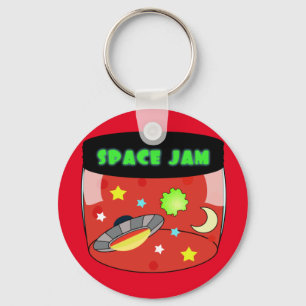 Space Burk Sylt Red Nyckelring