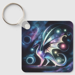 Space Butterfly Dragon Nyckelring