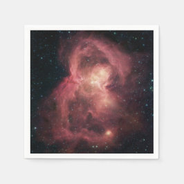 Space Butterfly Nebula Pappersservett