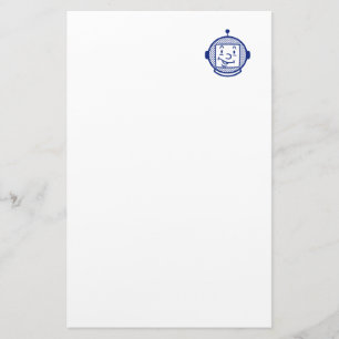 Space Cadet Letterhead Brevpapper