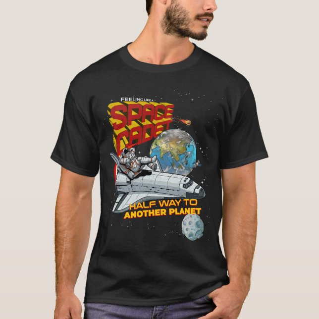 Space Cadet T-Shirt (Framsida)