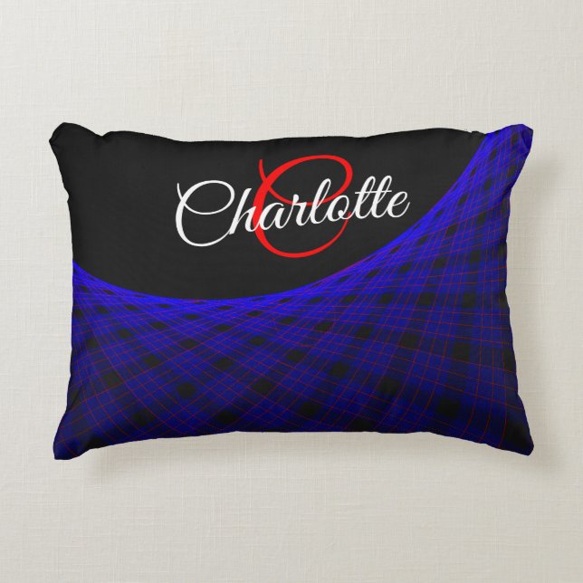 Space Carpet Geometric Accent Pillow Prydnadskudde (Framsidan)