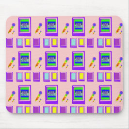 Space Castle Designer Mousepad Musmatta