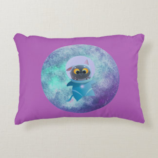 Space Cat Accent Pillow Prydnadskudde