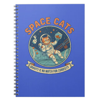 Space Cat Astronaut Anteckningsbok