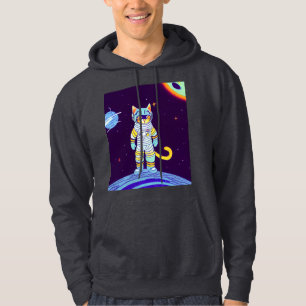 SPACE CAT MANAR lustig Hooded Sweatshirt hoodie
