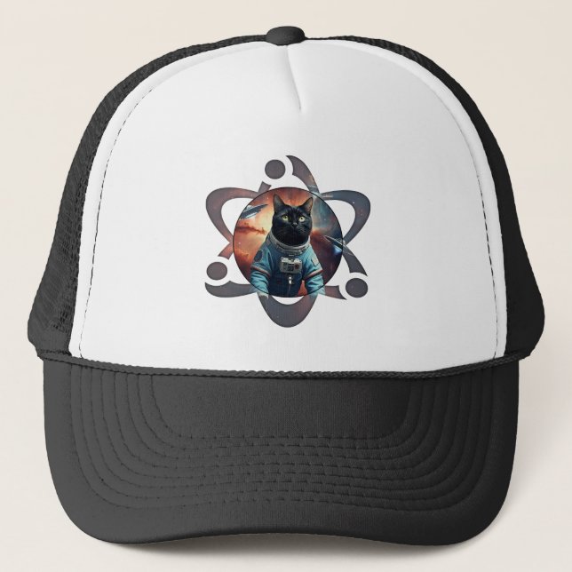 Space Cat Science Keps (Framsida)