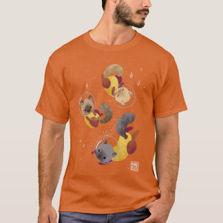 Space Cats friend T Shirt