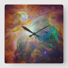 Space - Chaos i Orion Fyrkantig Klocka