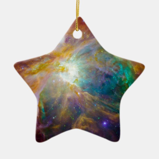 Space - Chaos i Orion Julgransprydnad Keramik (Framsidan)