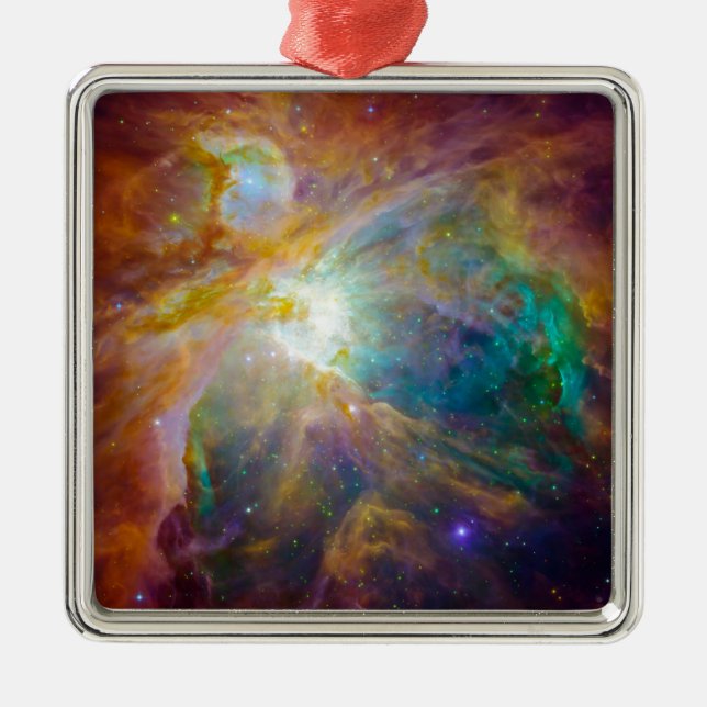 Space - Chaos i Orion Julgransprydnad Metall (Framsidan)